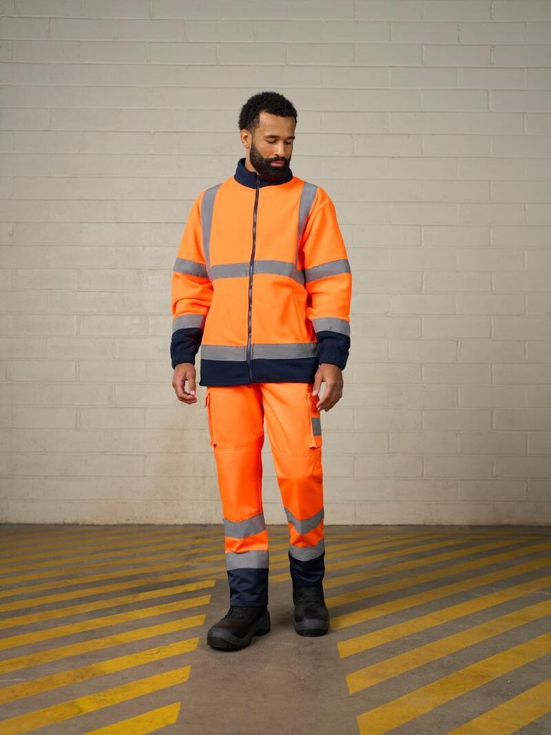 High visibility full-zip fleece - Image 2