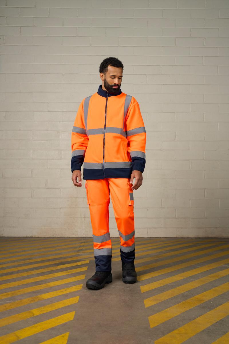 High visibility full-zip fleece - Image 2
