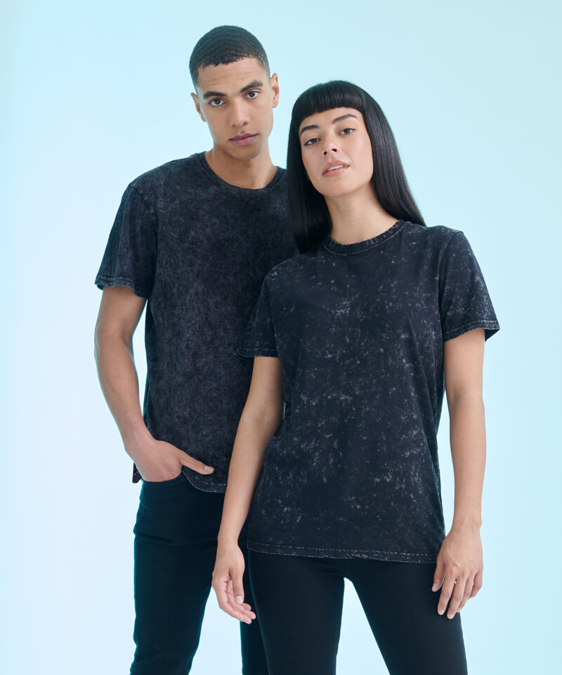 Unisex washed band T