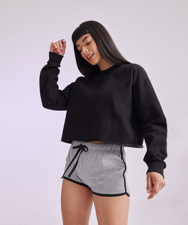 Women's cropped slounge sweat