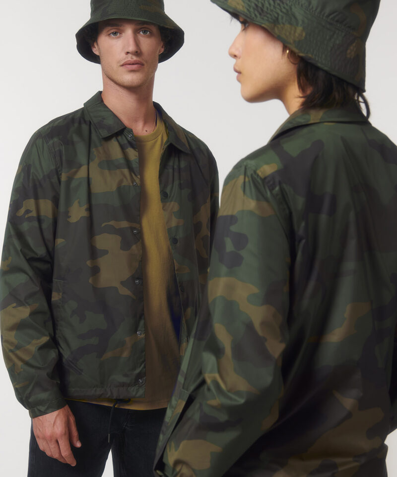 Coacher AOP camouflage jacket (STJU879)