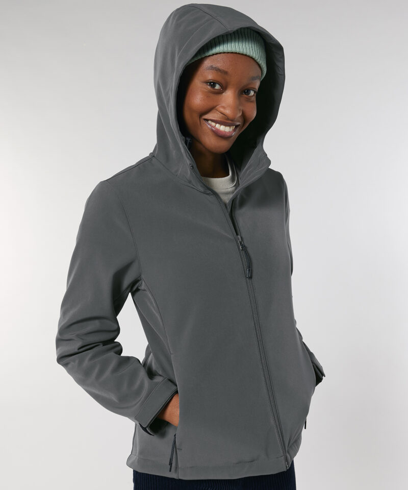 Women?s Stella Discoverer hooded softshell  (STJW159)