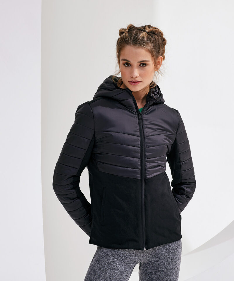 Women's TriDri? insulated hybrid jacket