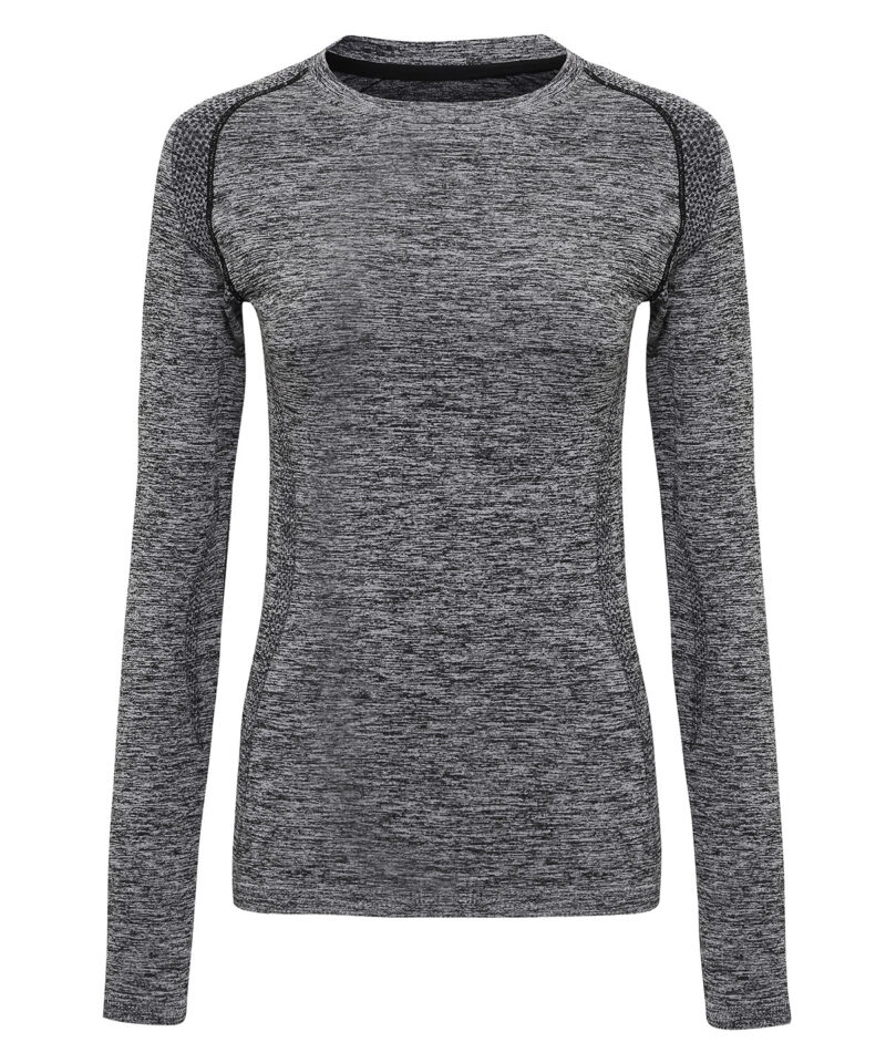 Women's TriDri? seamless '3D fit' multi-sport performance long sleeve top