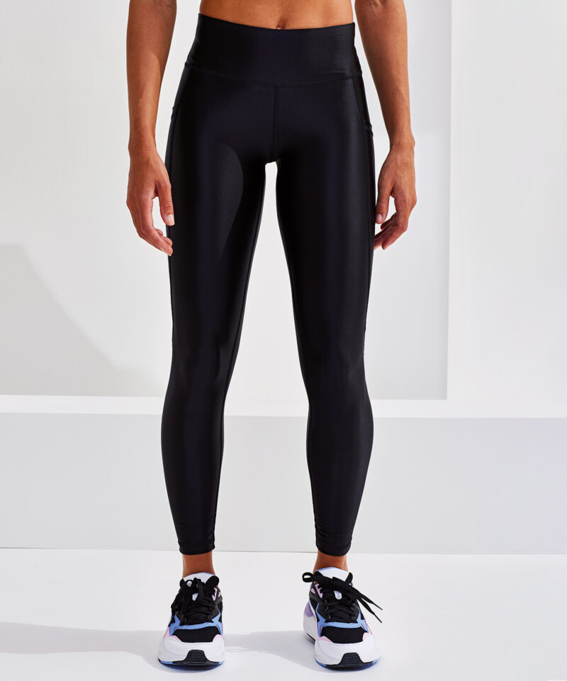 Women's TriDri? high-shine leggings