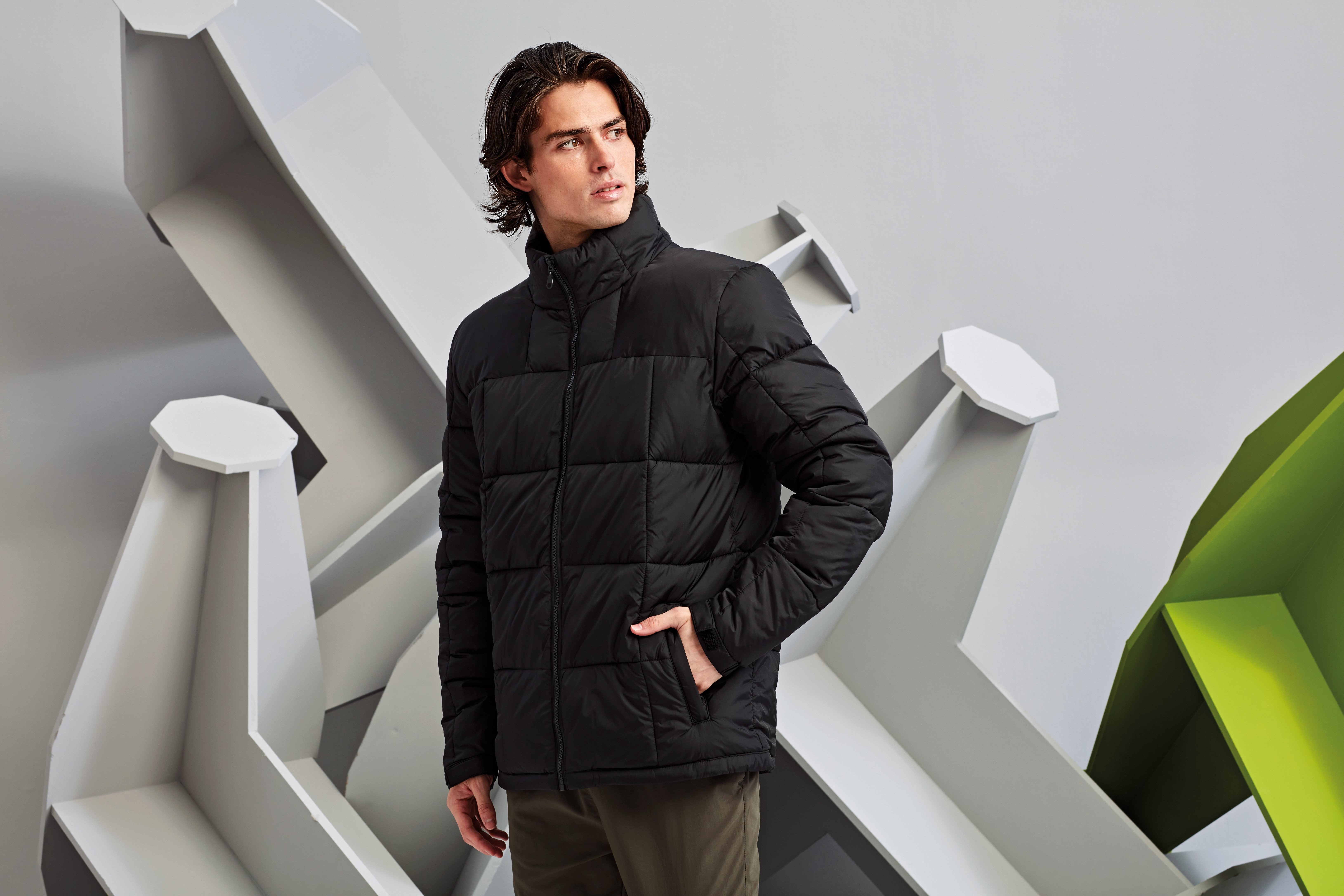 Fourteener box quilt jacket - Image 2