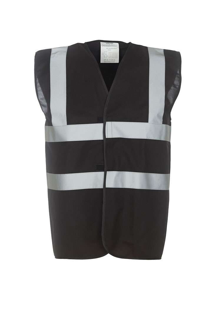 Hi-vis 2-band-and-braces waistcoat (HVW100) - Image 3