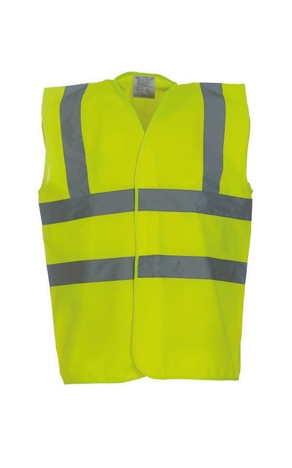 Hi-vis 2-band-and-braces waistcoat (HVW100)
