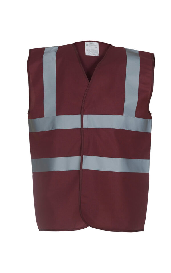 Hi-vis 2-band-and-braces waistcoat (HVW100)