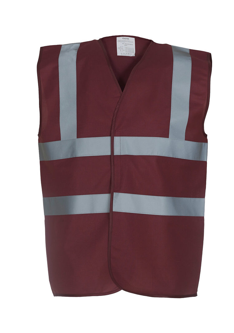 Hi-vis 2-band-and-braces waistcoat (HVW100) - Image 5