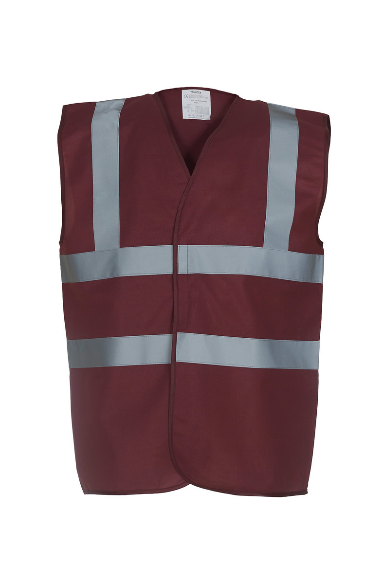 Hi-vis 2-band-and-braces waistcoat (HVW100) - Image 5