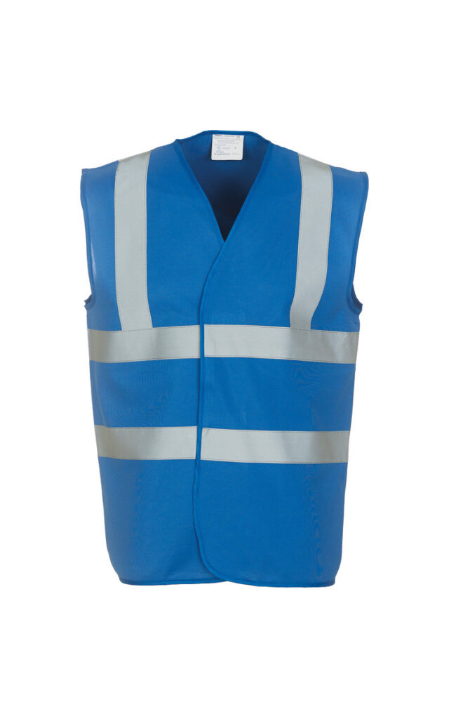 YK001 Hi-vis 2-band-and-braces waistcoat (HVW100)