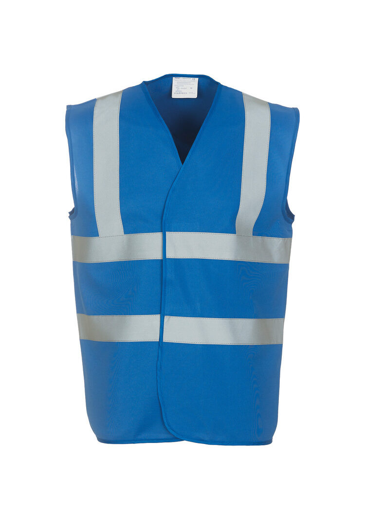 Hi-vis 2-band-and-braces waistcoat (HVW100) - Image 7