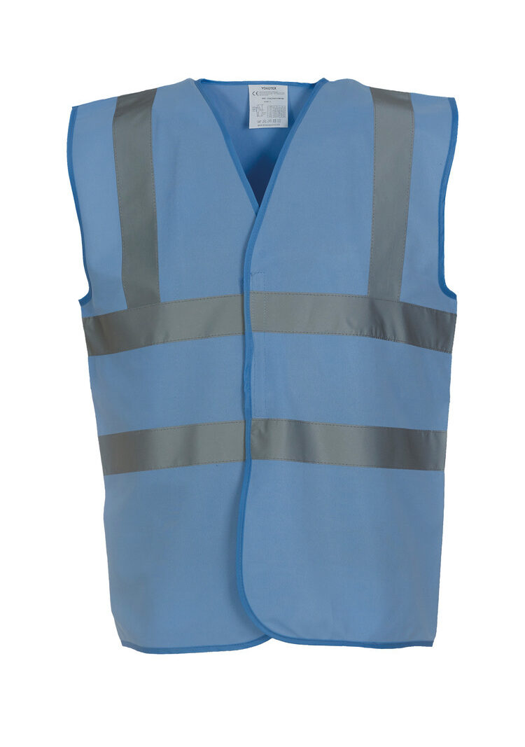 Hi-vis 2-band-and-braces waistcoat (HVW100) - Image 8