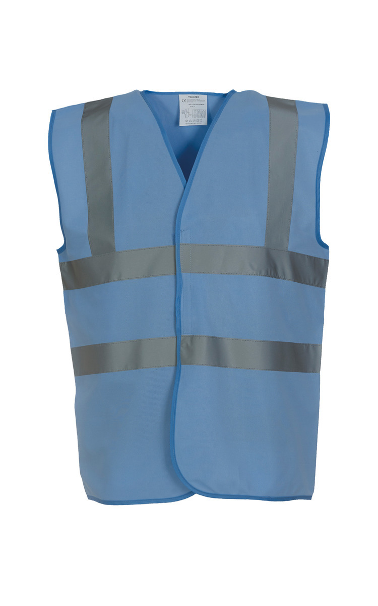 Hi-vis 2-band-and-braces waistcoat (HVW100) - Image 8