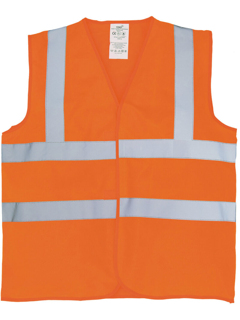 Flame-retardant hi-vis sleeveless waistcoat (HVW100FR) - Image 2