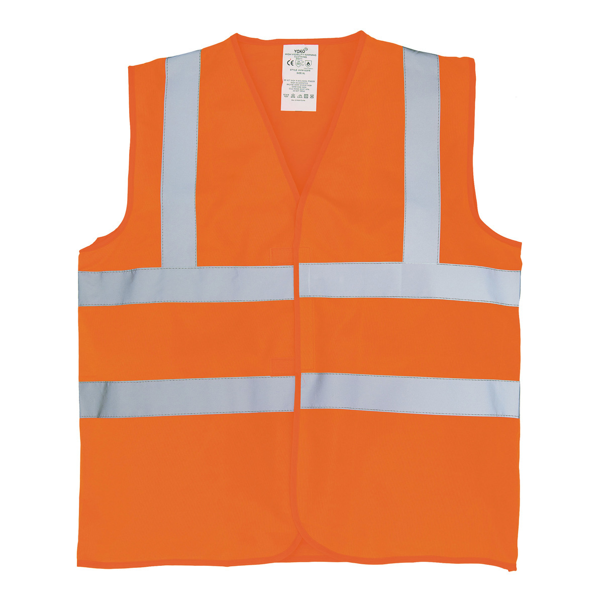 Flame-retardant hi-vis sleeveless waistcoat (HVW100FR) - Image 2