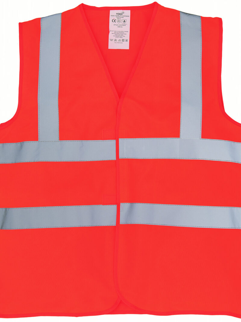 Flame-retardant hi-vis sleeveless waistcoat (HVW100FR) - Image 3