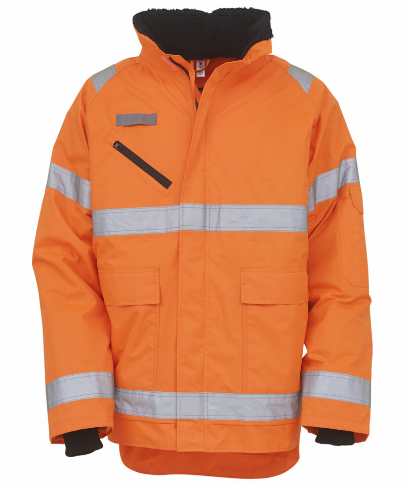 Hi-vis Fontaine storm jacket (HVP309)