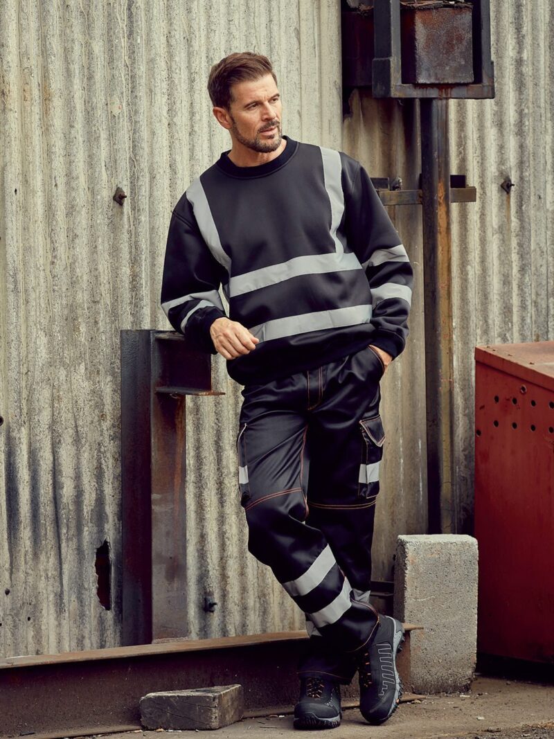 Yoko Hi-vis sweatshirt - Image 1