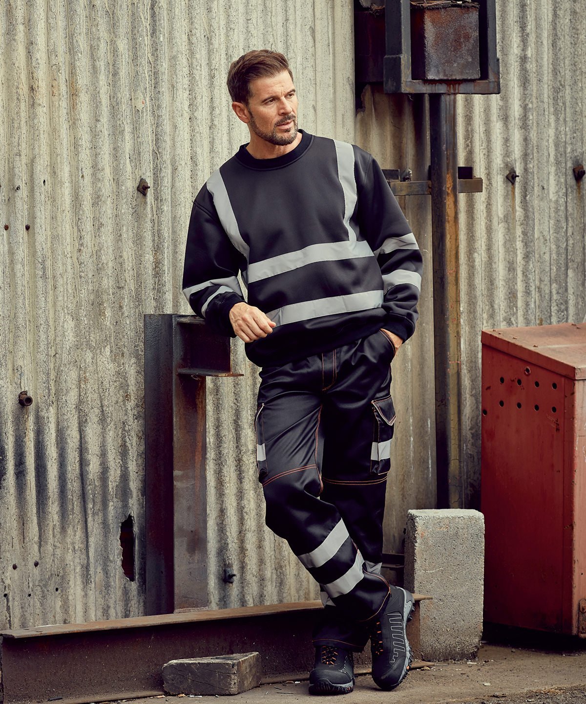 Yoko Hi-vis sweatshirt - Image 1