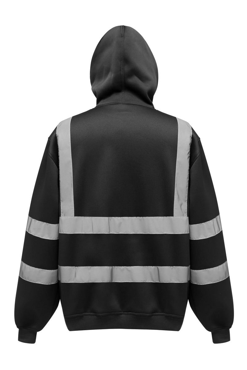 Hi-vis pull-over hoodie (HVK05) - Image 3
