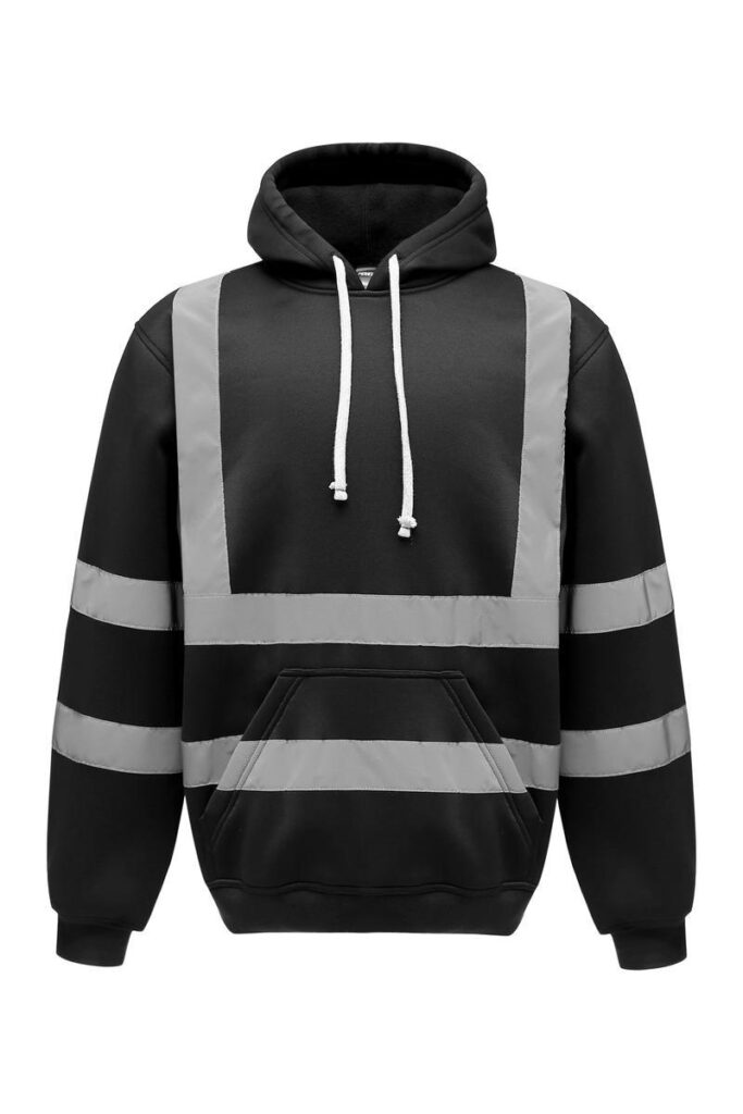 Hi-vis pull-over hoodie (HVK05)