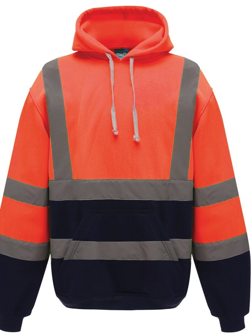 Hi-vis pull-over hoodie (HVK05) - Image 1