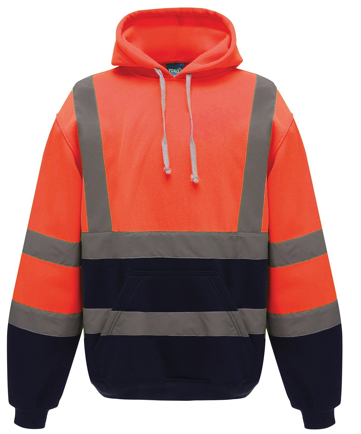 Hi-vis pull-over hoodie (HVK05) - Image 1