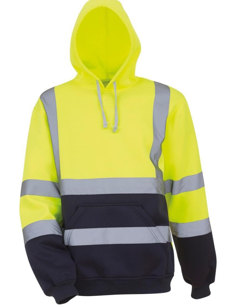Hi-vis pull-over hoodie (HVK05) - Image 5