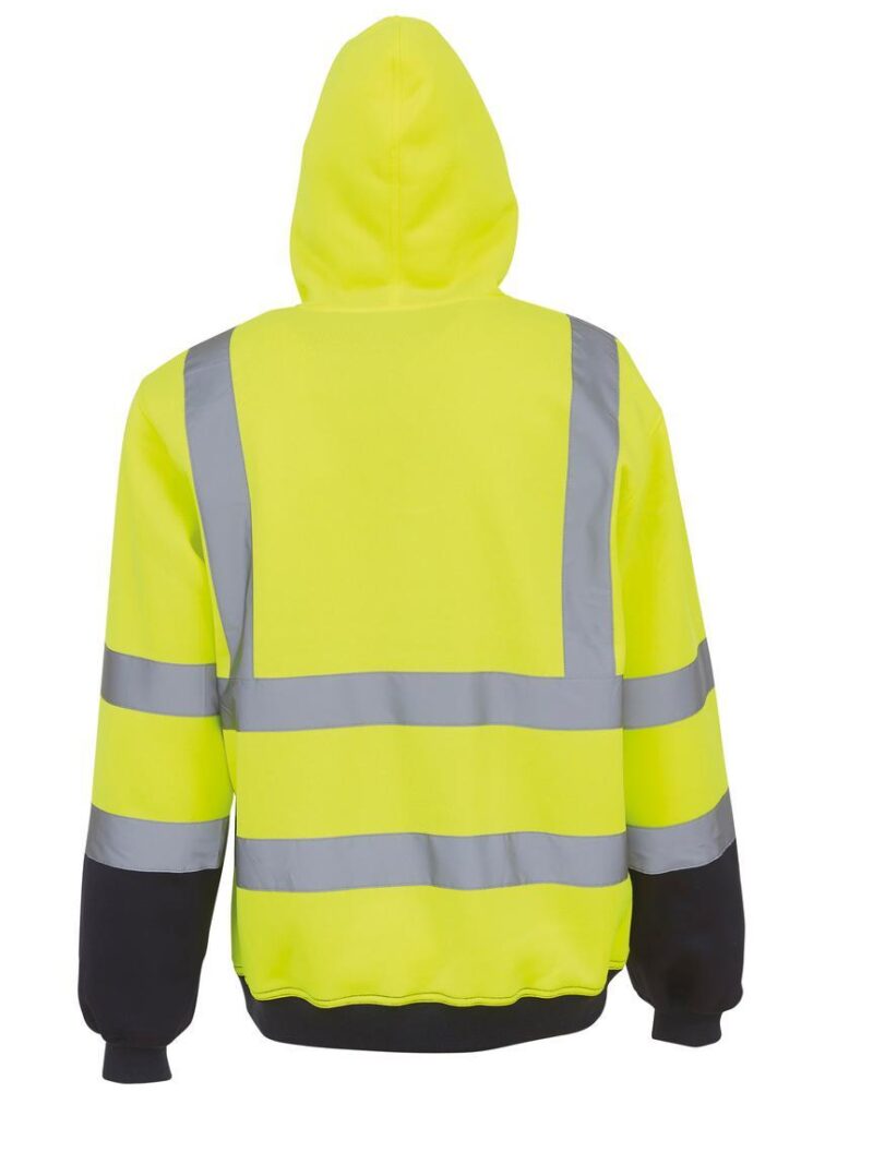 Hi-vis pull-over hoodie (HVK05) - Image 7
