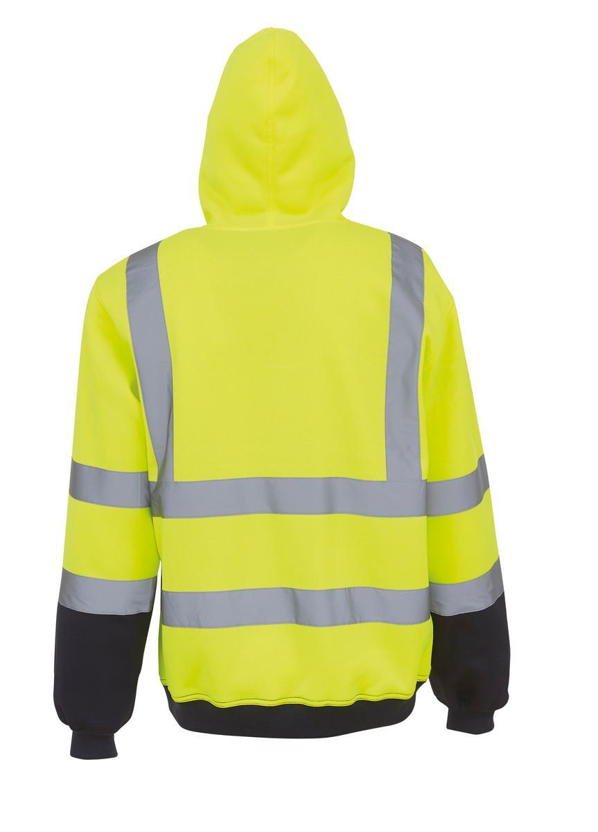 Hi-vis pull-over hoodie (HVK05) - Image 7