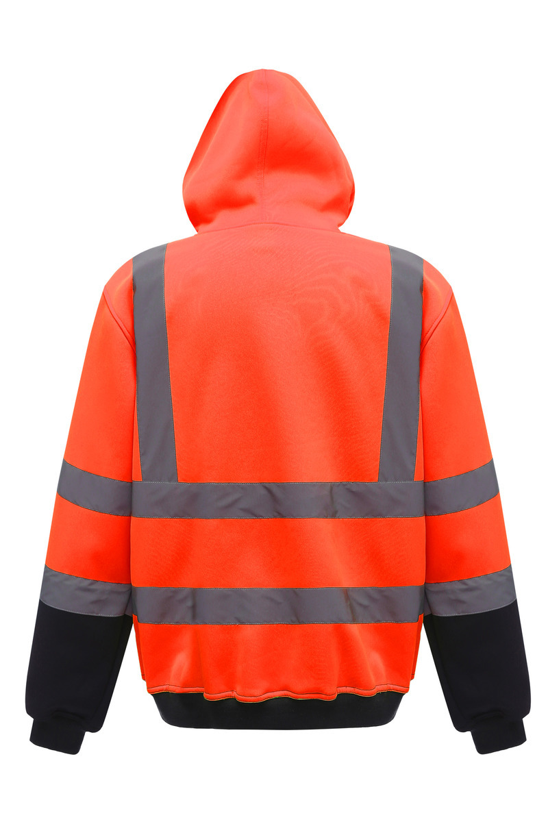 Hi-vis pull-over hoodie (HVK05) - Image 2