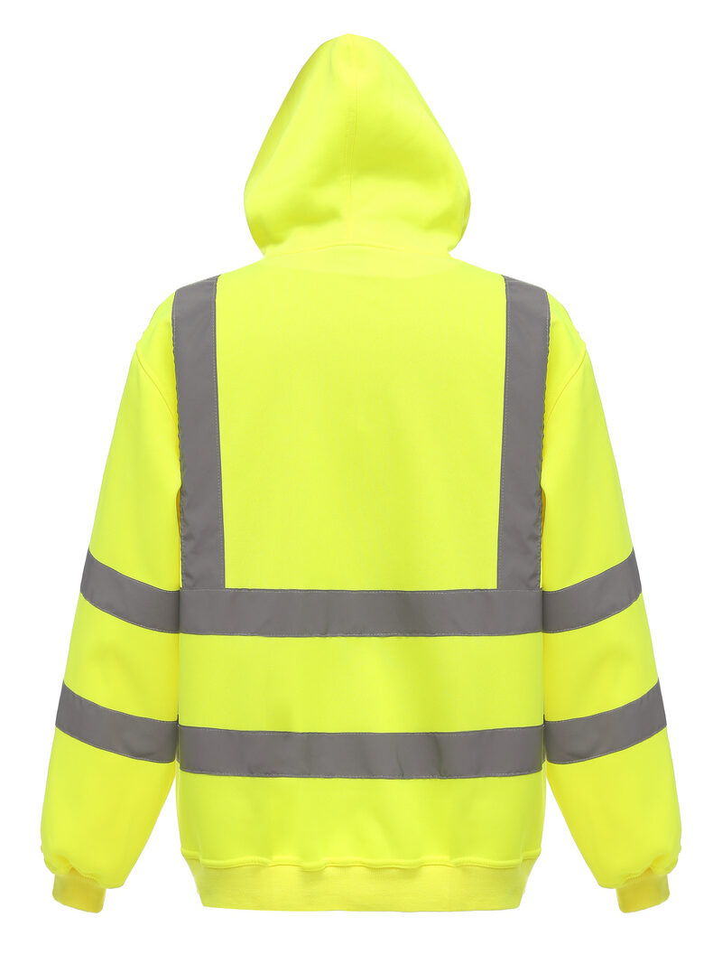 Hi-vis pull-over hoodie (HVK05) - Image 8