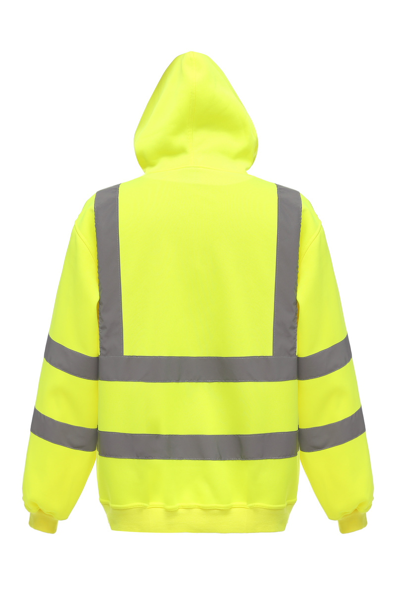 Hi-vis pull-over hoodie (HVK05) - Image 8