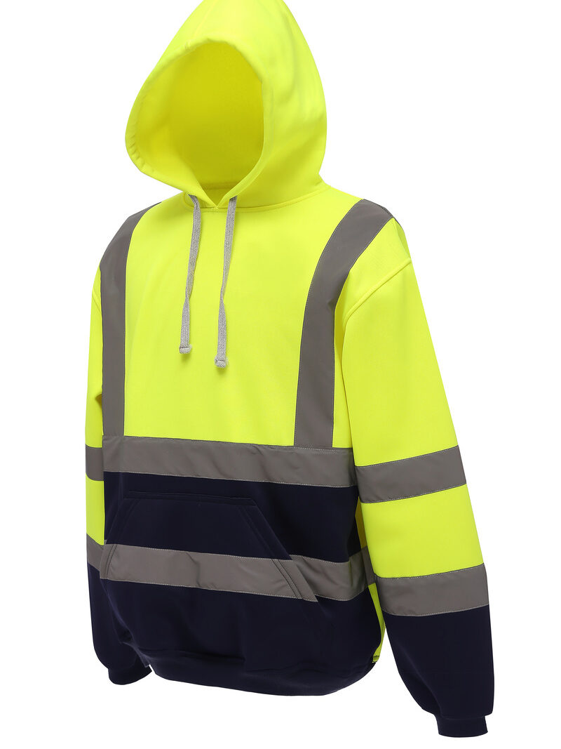 Hi-vis pull-over hoodie (HVK05) - Image 6