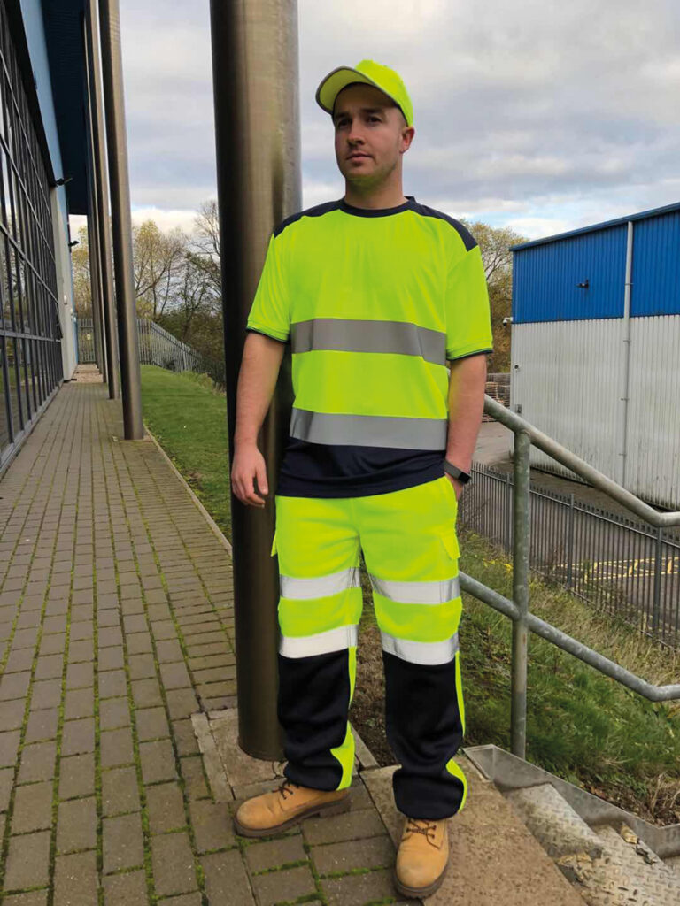 Hi-vis two-tone t-shirt (HVJ400)