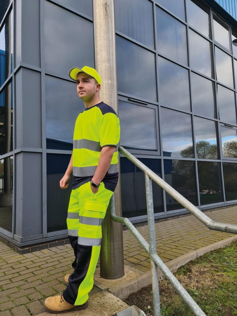 Hi-vis two-tone t-shirt (HVJ400)