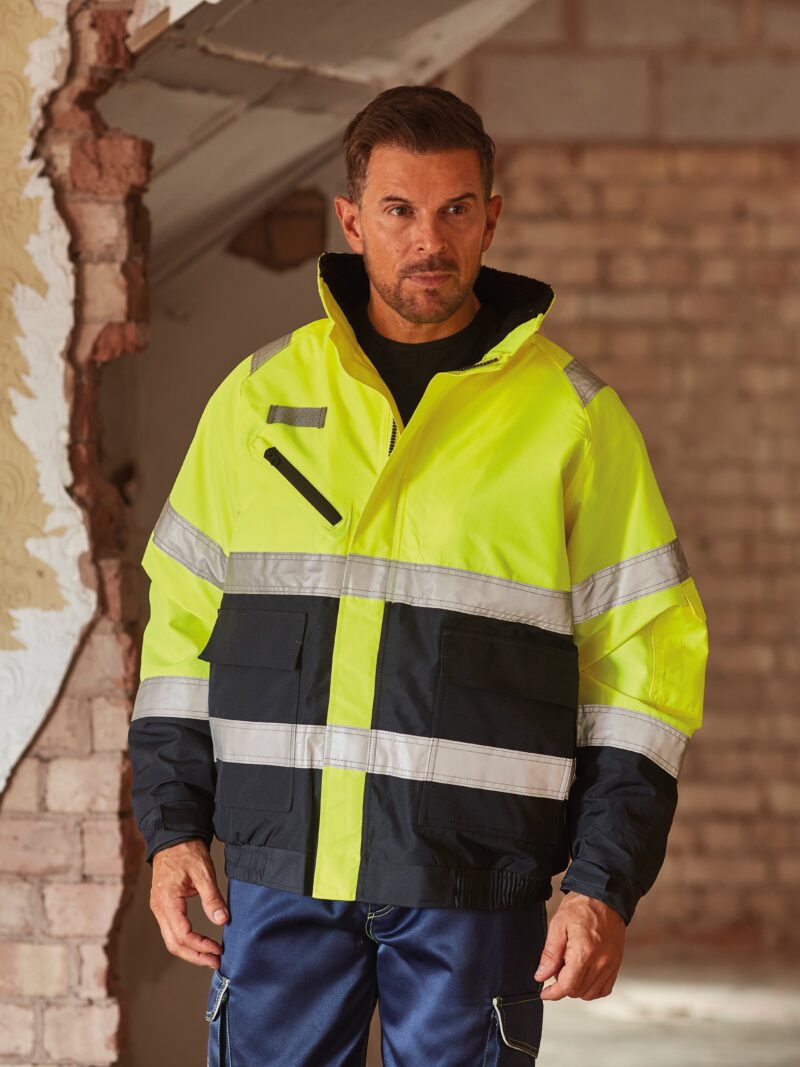 Hi-vis fontaine flight jacket (HVP209) - Image 2