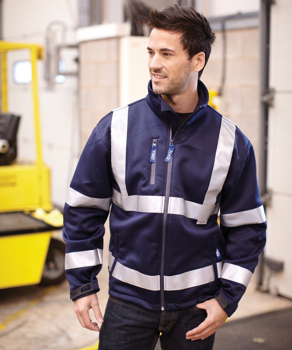 Hi-vis softshell jacket (HVK09) - Image 1