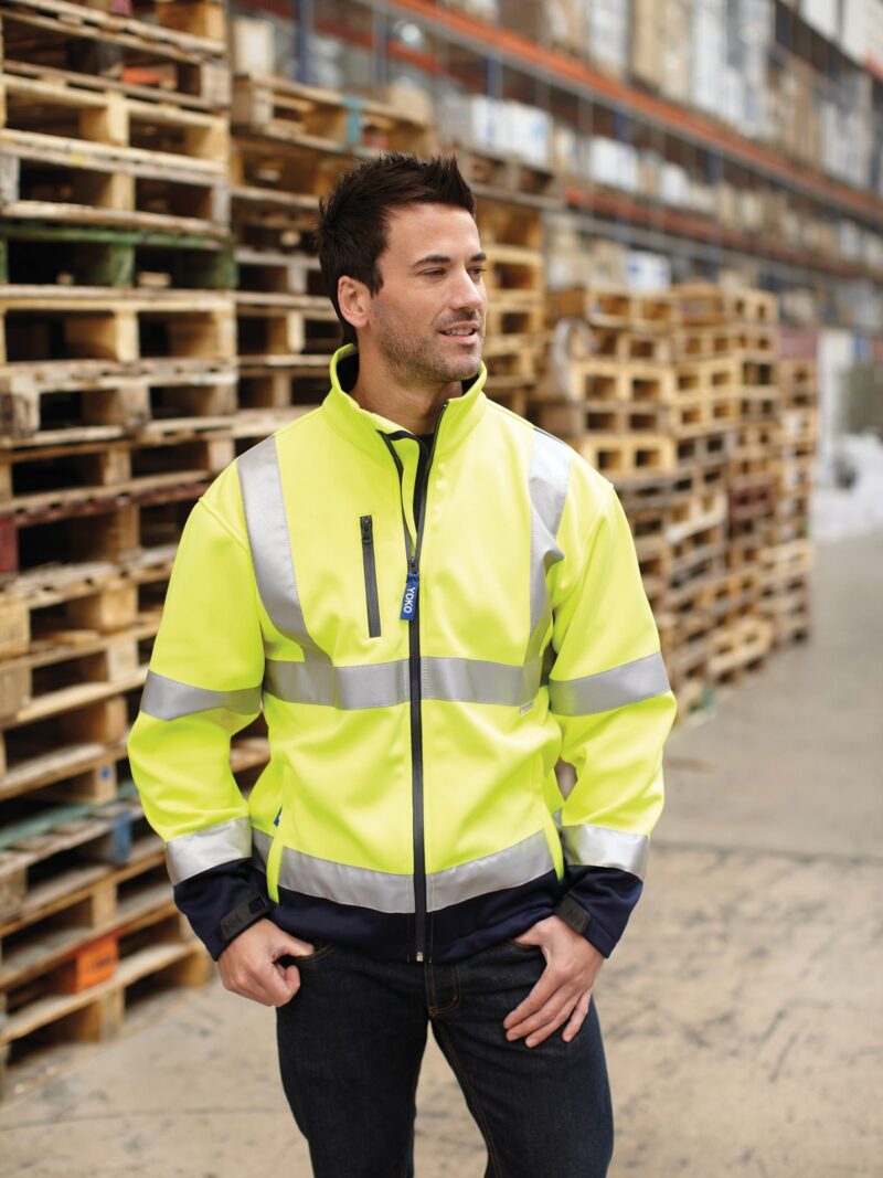 Hi-vis softshell jacket (HVK09) - Image 2