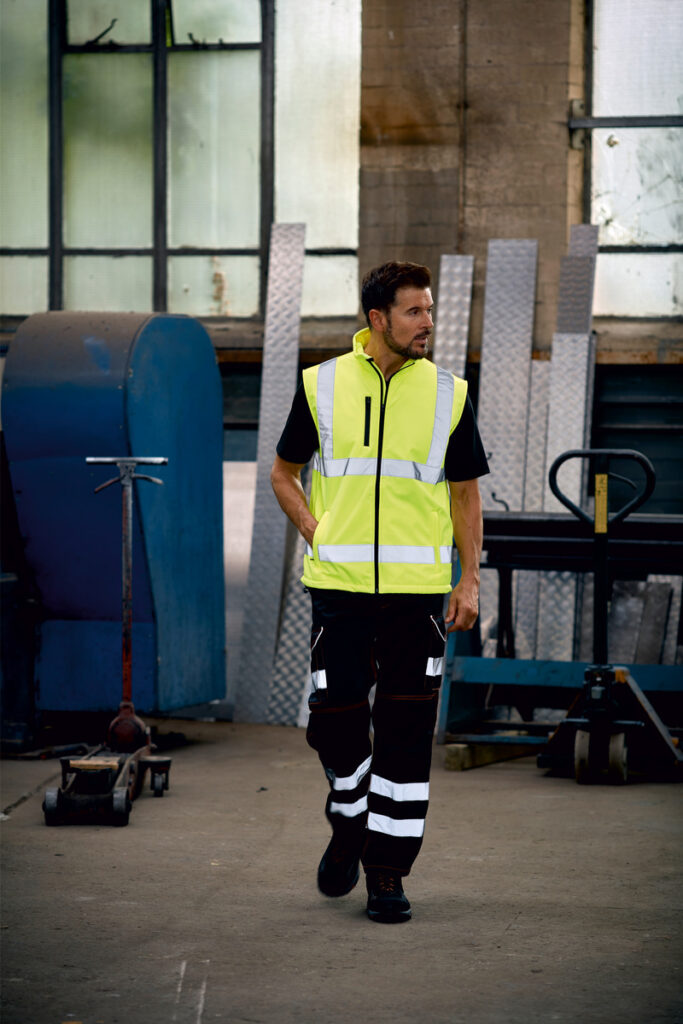 Hi-vis softshell gilet (HV006)