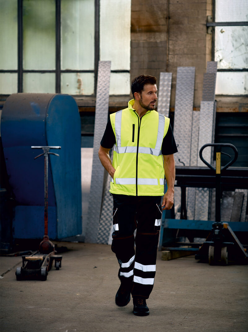 Hi-vis softshell gilet (HV006) - Image 2