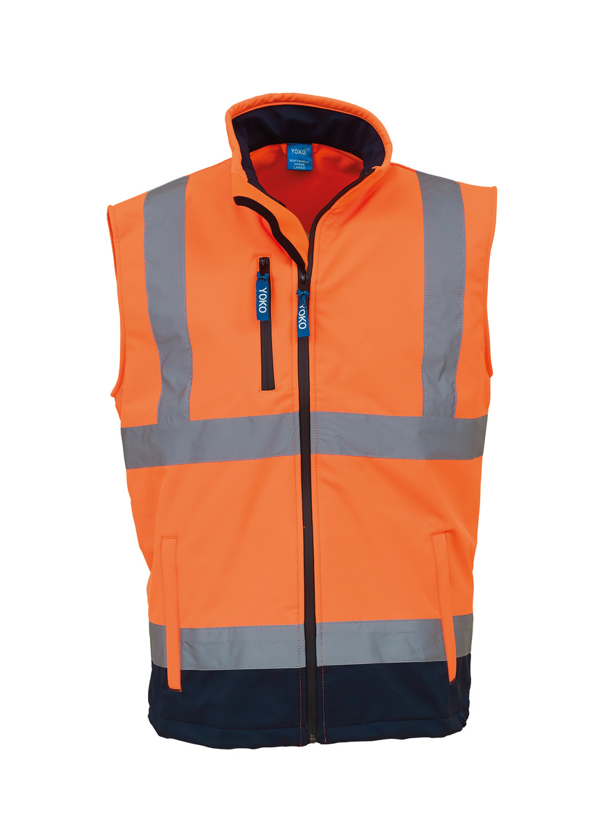 Hi-vis softshell gilet (HV006) - Image 3