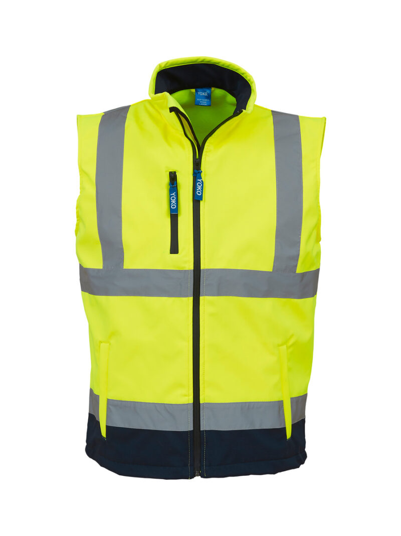 Hi-vis softshell gilet (HV006) - Image 4