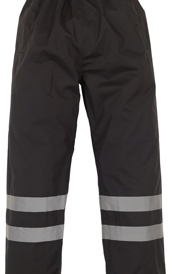 Hi-vis waterproof overtrousers (HVS461) - Image 2