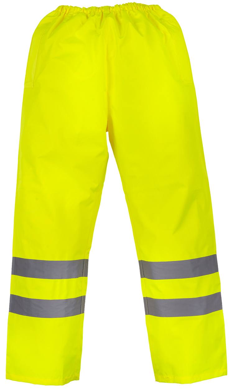 Hi-vis waterproof overtrousers (HVS461) - Image 3