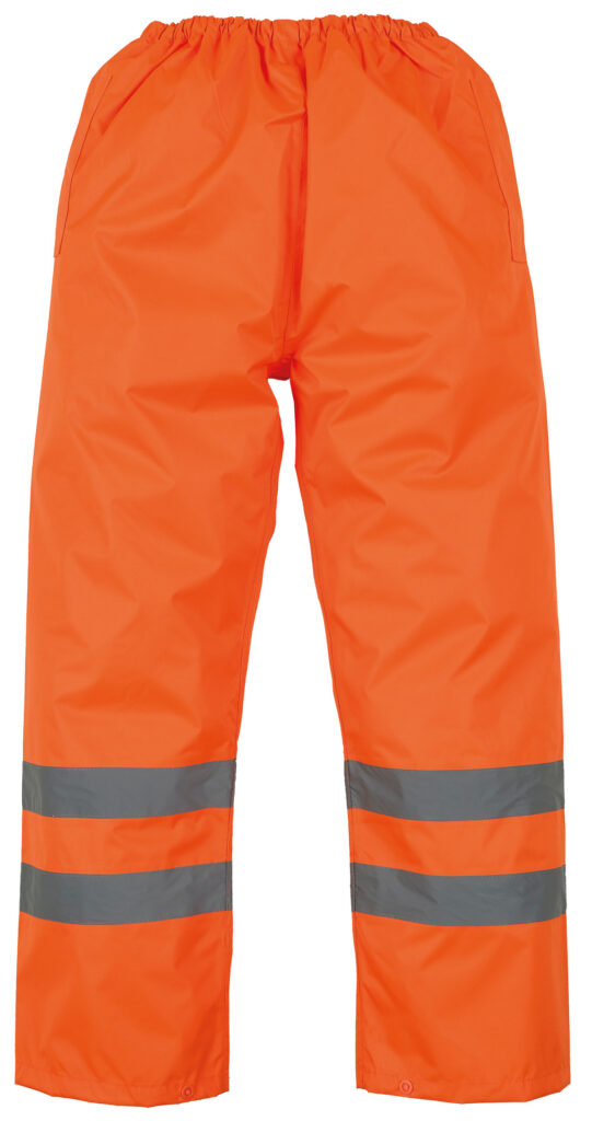 Hi-vis waterproof overtrousers (HVS462)
