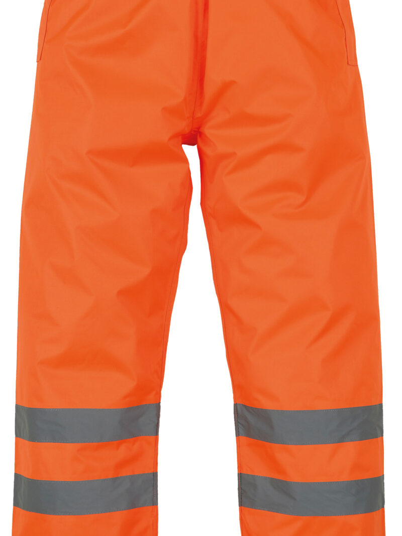 Hi-vis waterproof overtrousers (HVS462) - Image 2