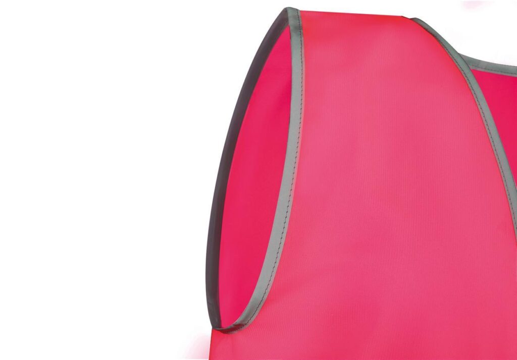 Hi-vis reflective border kids waistcoat (HVW102CH)